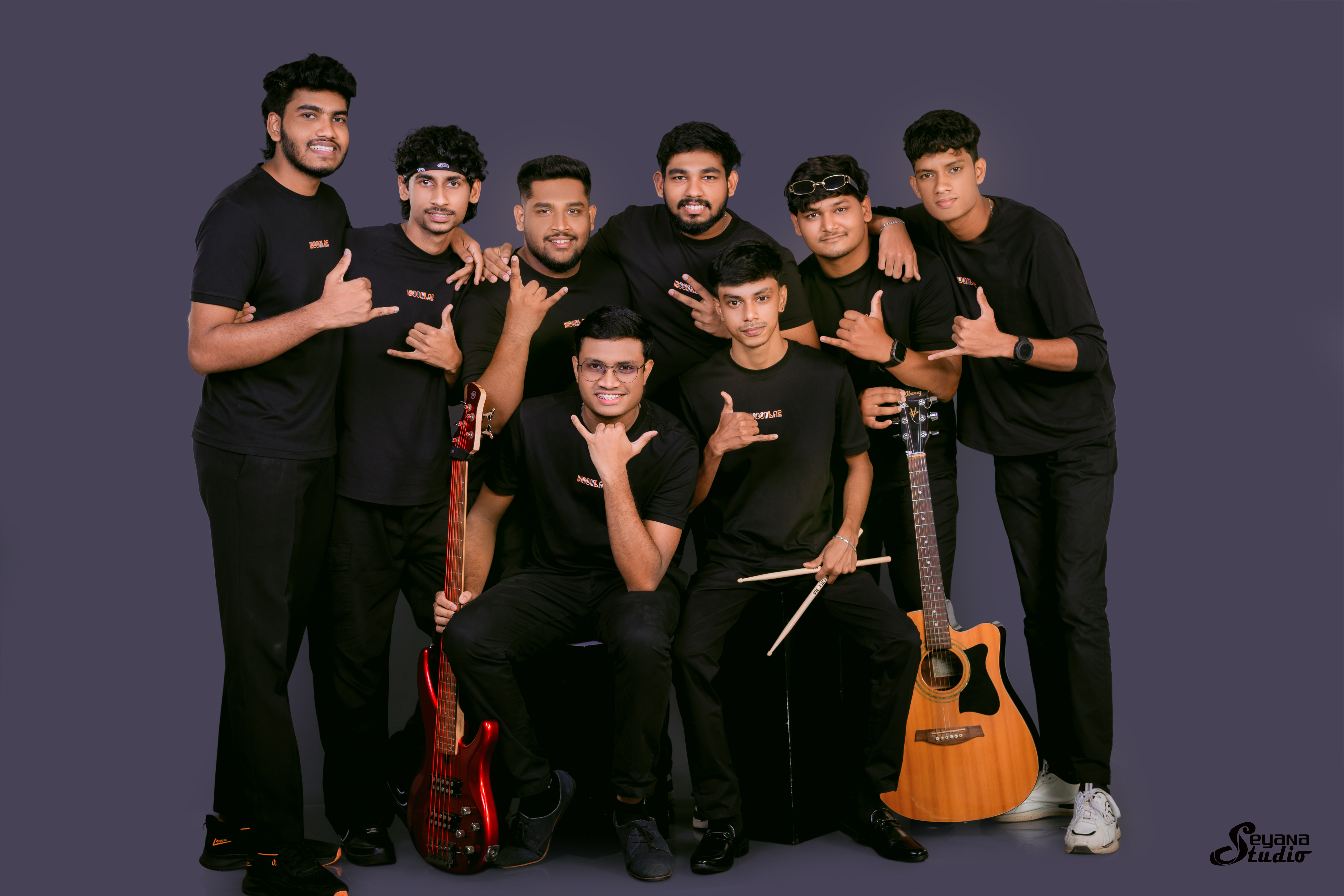 Hoombar band team – Sri Lankan live music band
